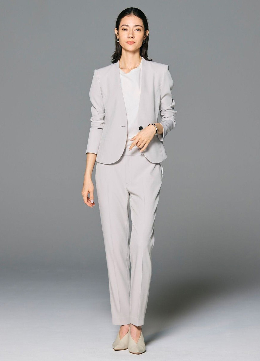 經典LUIZA無領西裝外套